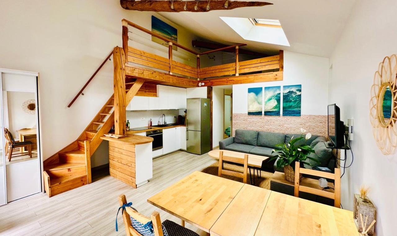 Sunny - Charmant Duplex Avec Terrasse Privative Tosse Esterno foto
